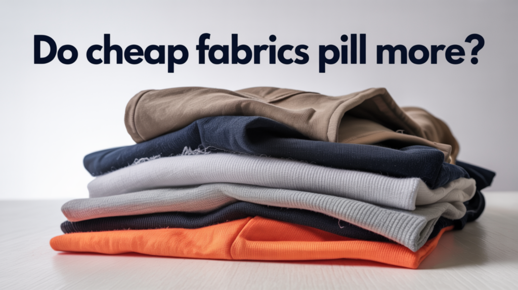 Do Cheap Fabrics Pill More?