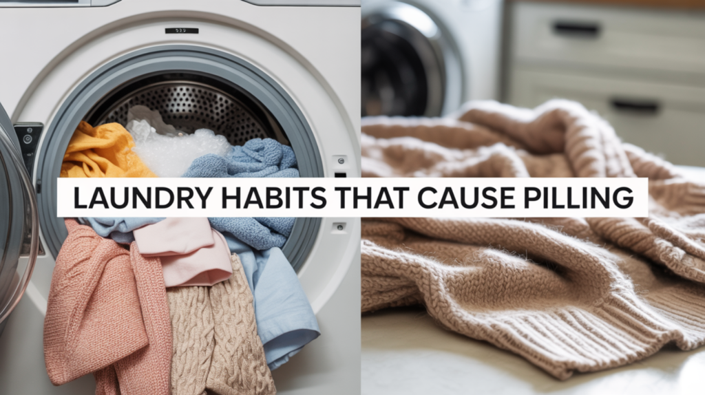 Laundry Habits That Cause Pilling