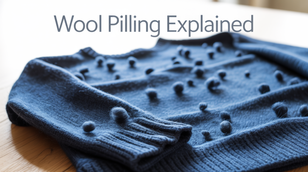 Wool Pilling Explained