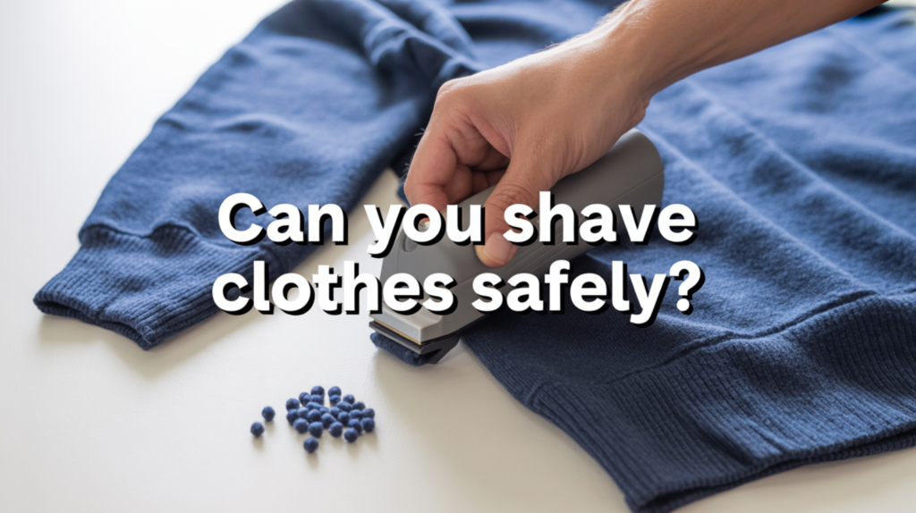 Can You Shave Clothes Safely?
