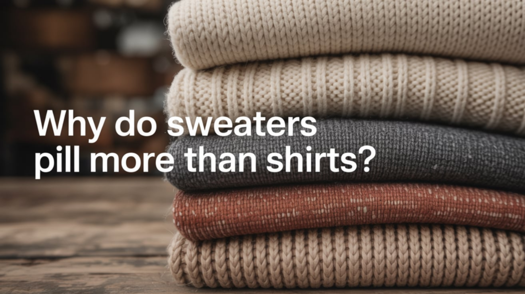 Why Do Sweaters Pill More Than Shirts?