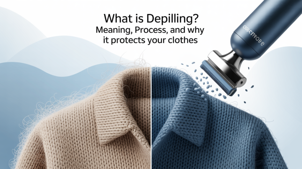 What Is Depilling? Meaning, Process, and Why It Protects Your Clothes