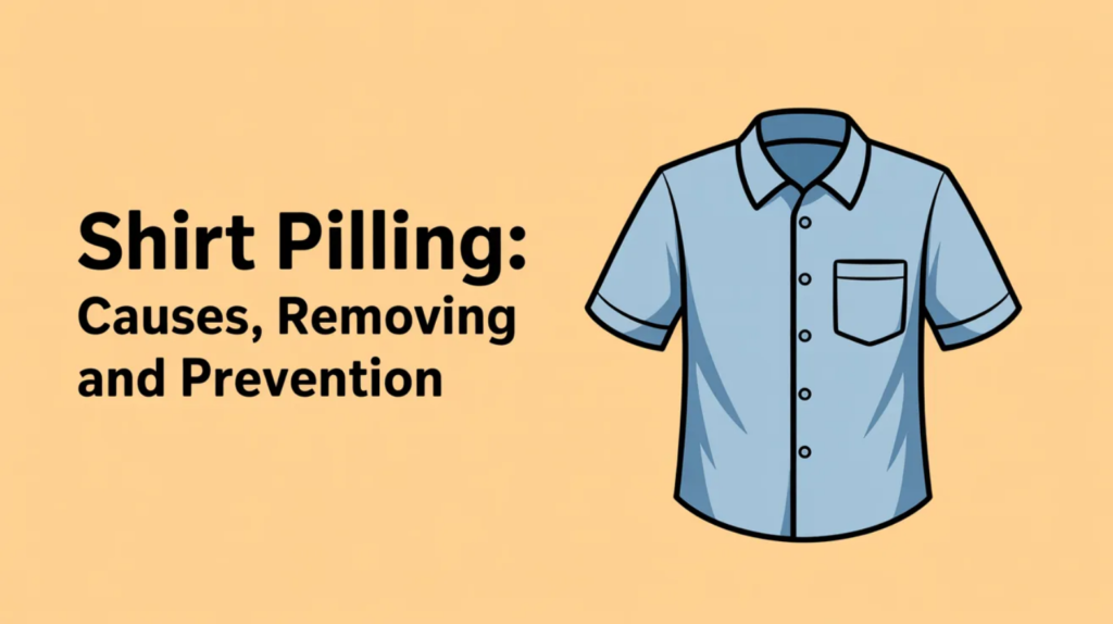 Shirt Pilling: Causes, Removing and Prevention
