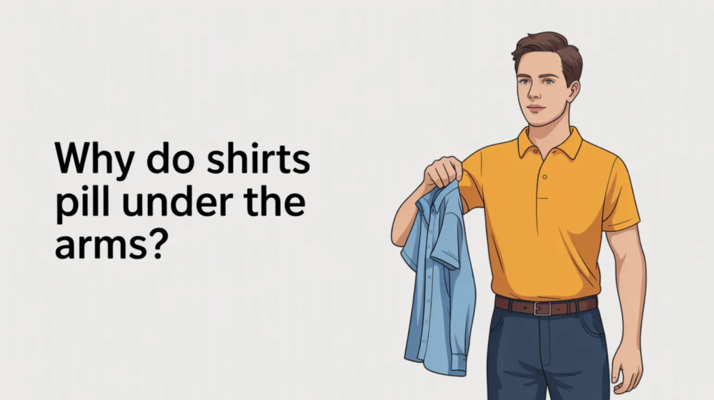 Why Do Shirts Pill Under The Arms?