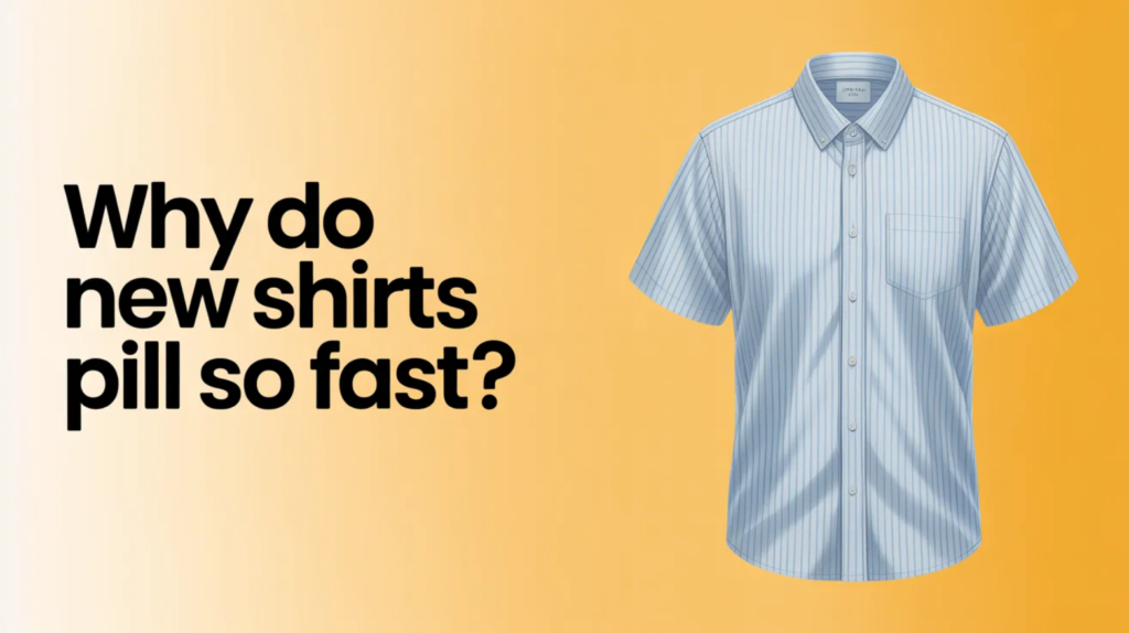 Why Do New Shirts Pill So Fast?